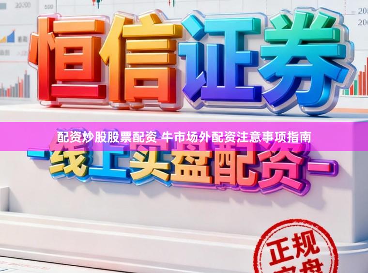 配资炒股股票配资 牛市场外配资注意事项指南