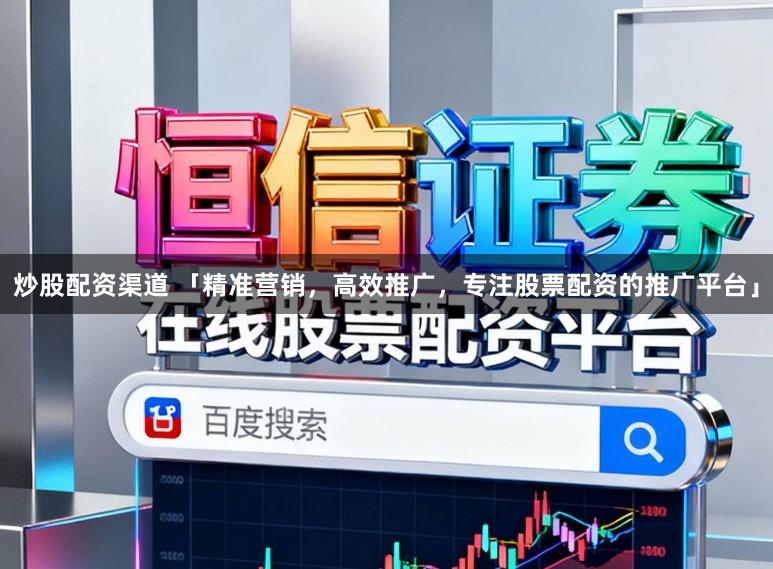 炒股配资渠道 「精准营销，高效推广，专注股票配资的推广平台」